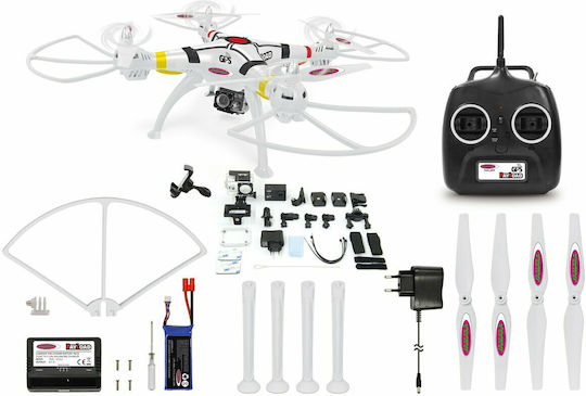 Jamara Drone 2.4 GHz with 720p Camera and Controller view 2