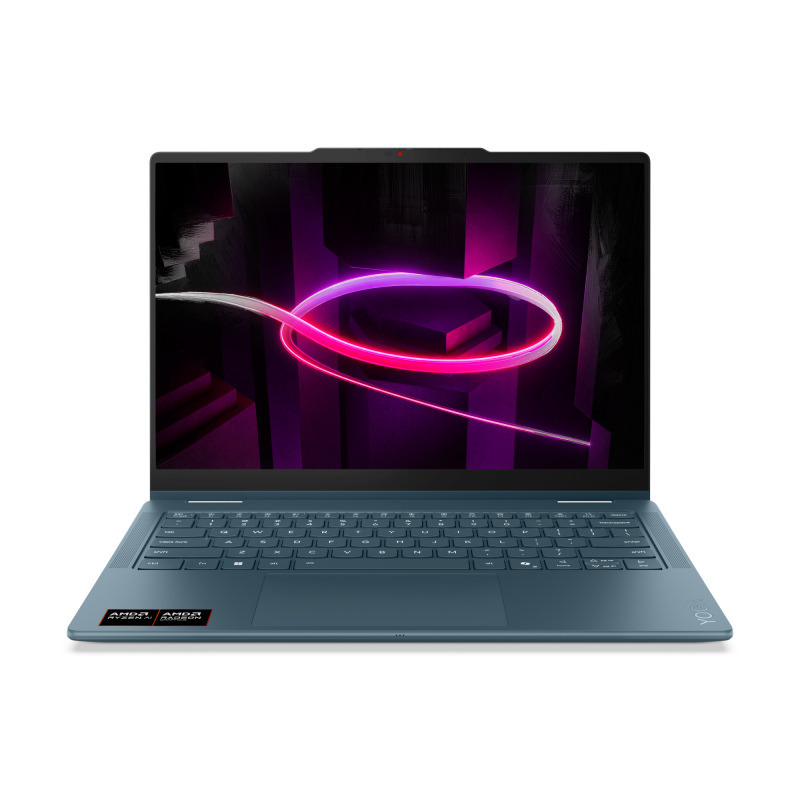 Lenovo Yoga 7 2-in-1 14AGP11 14" OLED FHD+ (Ryzen AI 400 Series-7 445/32GB/1.0TB SSD/W11 Pro) Tidal Teal (International English Keyboard)
