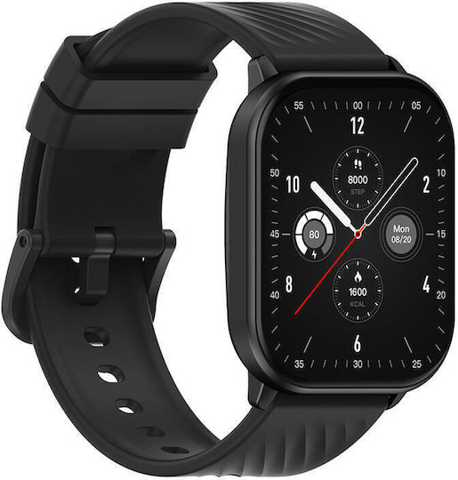 Zeblaze GTS 3 Smartwatch with Heart Rate Monitor (Jet Black) vue 5