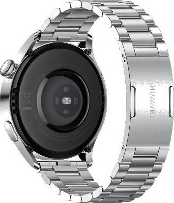 Huawei Watch 3 Elite Stainless Steel 46mm Waterproof with eSIM and Heart Rate Monitor (Silver) view 2