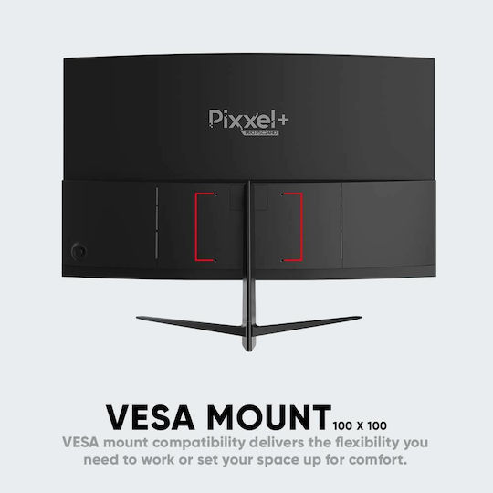 Armaggeddon Pixxel+ Pro PSC27HD AHVA Curved Monitor 27" FHD 1920x1080 with Response Time 5ms GTG view 2