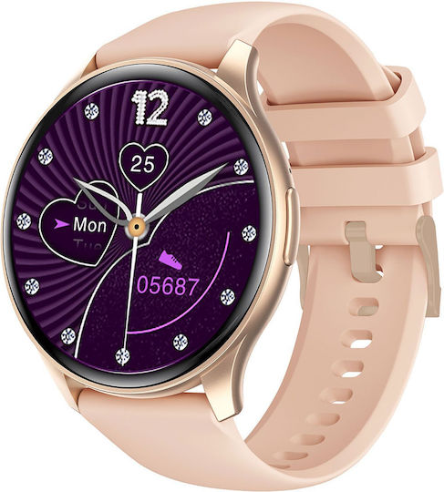 Trevi T-Fit 235 Smartwatch with Heart Rate Monitor (Pink) vue 4