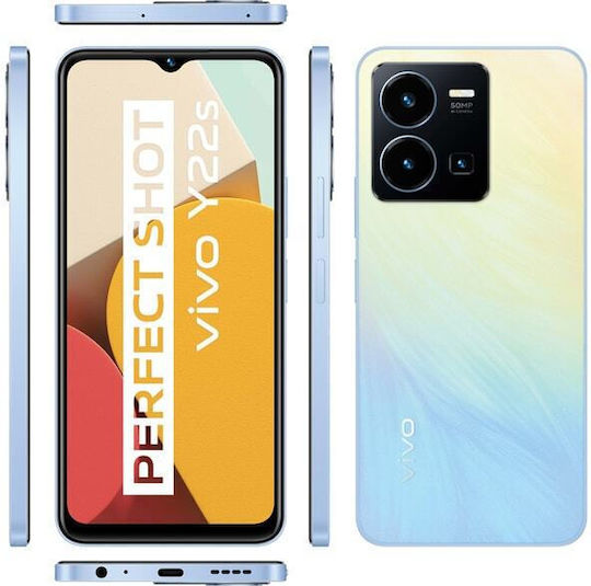 Vivo Y22s Dual SIM (6GB/128GB) Summer Cyan view 5