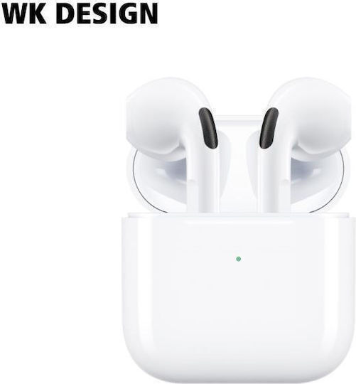 WK V04 In-ear Bluetooth Handsfree Earphones with Charging Case White view 4