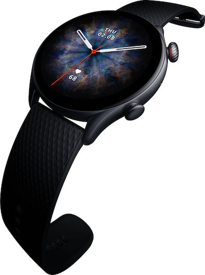 Amazfit GTR 3 Pro Aluminium Waterproof Smartwatch with Heart Rate Monitor (Infinite Black) view 4