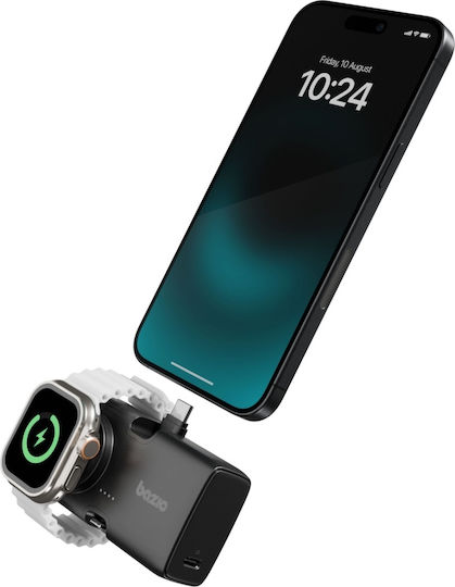 Energea Bazic Koda Power Bank 5000mAh 5W with USB-C Port Black vista 4