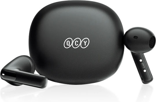 QCY AilyBuds E10 QT35 Bluetooth Handsfree Earphones with Sweat Resistance and Charging Case Black