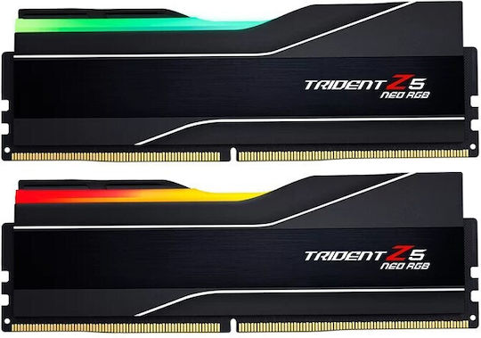 G.Skill Trident Z5 Neo DDR5 32GB RAM with 2x16GB Modules and Speed 6000 for Desktop F5-6000J2636H16GX2-TZ5NR