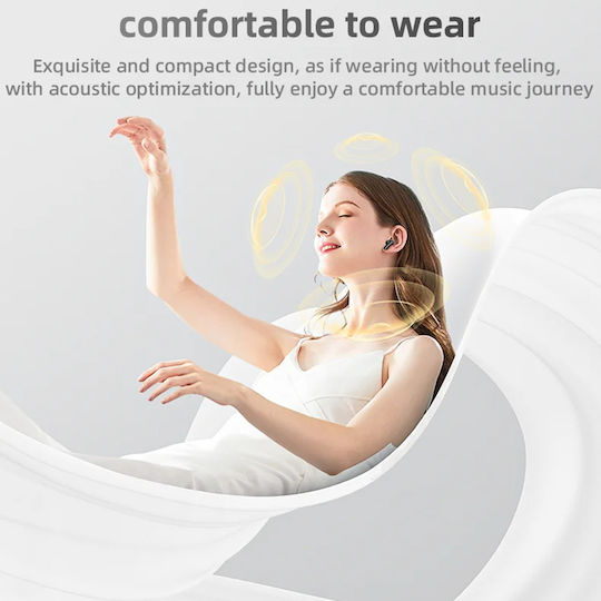 Yesido TWS26 In-ear Bluetooth Handsfree Earphones with Charging Case Black view 4