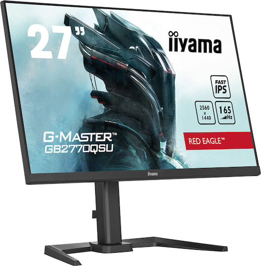 Iiyama G-Master GB2770QSU-B6 IPS Gaming Monitor 27" QHD 2560x1440 180Hz view 5