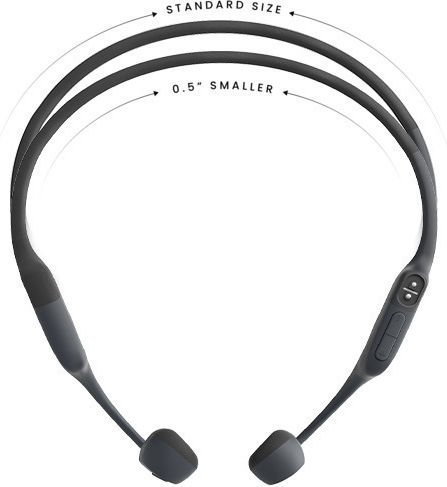 Shokz OpenRun Mini Bone Conduction Bluetooth Handsfree Earphones with Sweat Resistance Black view 2
