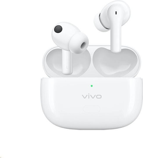 Vivo TWS 2e In-ear Bluetooth Handsfree Earphones with Charging Case Moonlight White view 2