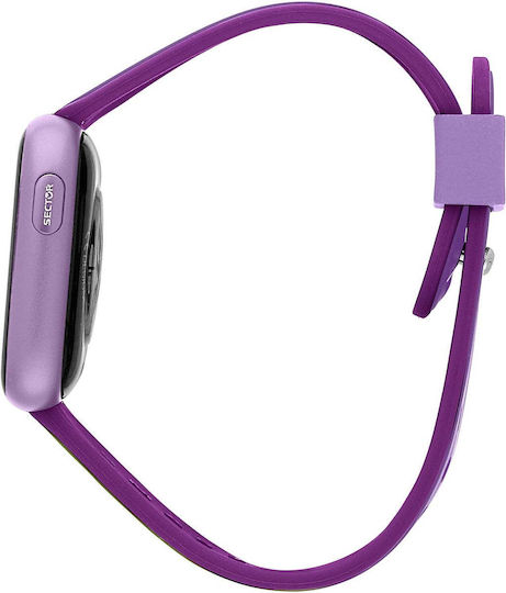 Sector S-04 Aluminium 40mm Smartwatch with Heart Rate Monitor (Purple) view 4