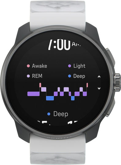 Suunto Race S Titanium 45mm Waterproof Smartwatch with Heart Rate Monitor (Canary)