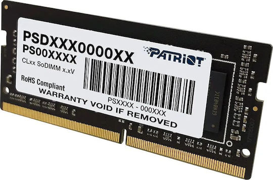 Patriot DDR4 with Module 1x8GB and Speed 2133 for Laptop PSD48G213381S vue 3