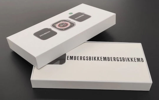 Bikkembergs BK06 Small Aluminium Smartwatch with Heart Rate Monitor (Black) vue 2