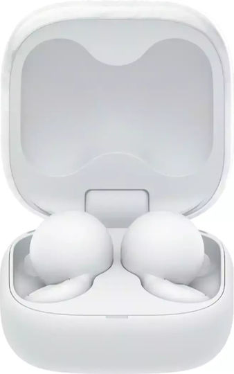 Sony LinkBuds Open Bluetooth Handsfree Earphones with Sweat Resistance and Charging Case White view 4