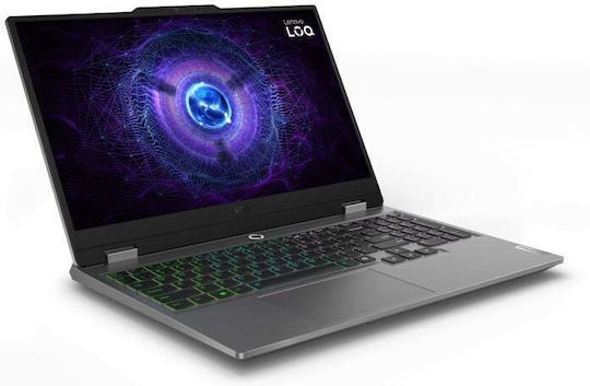 Lenovo LOQ 15IAX9 15.6" IPS FHD 144Hz (i5-12600HX/16GB/512GB SSD/GeForce RTX 4050/No OS) Luna Grey (US Keyboard) view 1