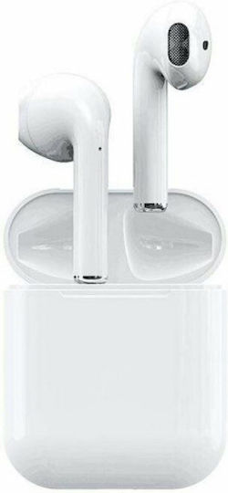 A2 Earbud Bluetooth Handsfree Earphones with Charging Case White view 4