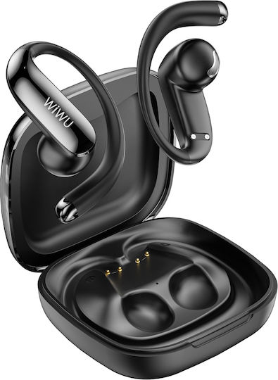 Wiwu Ai303 Earbud Bluetooth Handsfree Headphones with Charging Case Black