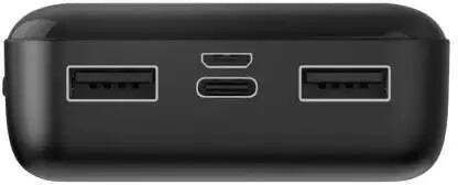 HAMA Eco Power 10 10000mAh with 2 USB-A Ports and USB-C Port Black view 2