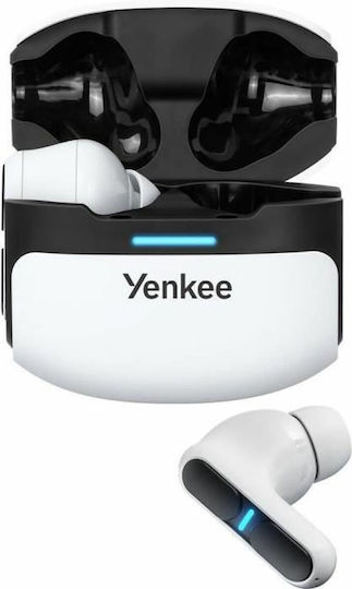 Yenkee Evepods Pro YHP 09BT In-ear Bluetooth Handsfree Earphones with Sweat Resistance and Charging Case White view 6