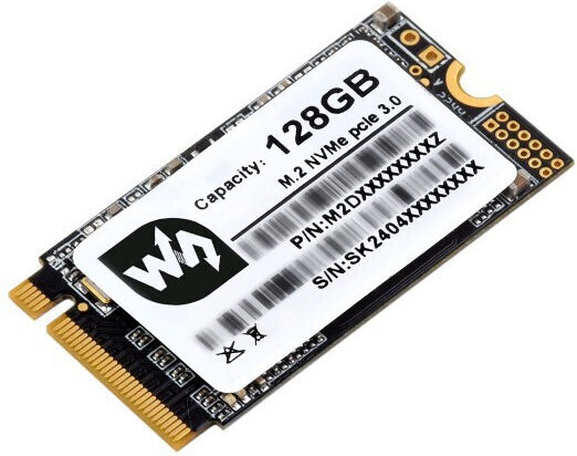 Waveshare SK SSD 128GB M.2 NVMe PCI Express 3.0 27379