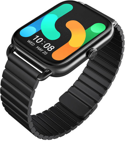 Haylou RS4 Plus Smartwatch with Heart Rate Monitor (Black) view 3