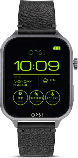 OPS! Objects CALL Max Amoled Smartwatch with Heart Rate Monitor (Black) view 1