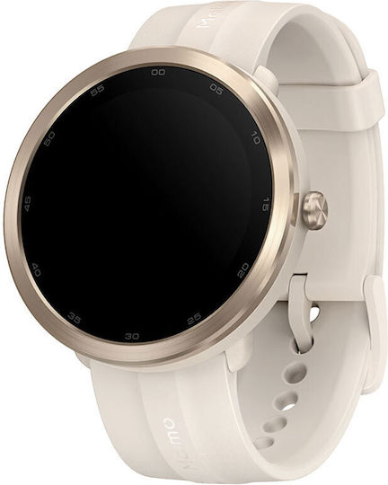 Maimo Watch R Stainless Steel Waterproof with Heart Rate Monitor (Gold)