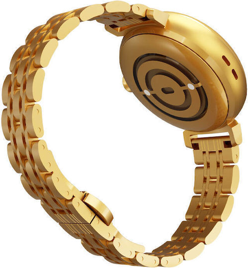HiFuture Aura Smartwatch with Heart Rate Monitor (Gold) view 2
