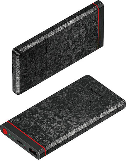 Sharge CarbonBlade Power Bank 10000mAh 22.5W with USB-C Port Gray vue 2