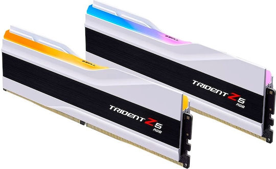 G.Skill Trident Z5 RGB DDR5 64GB RAM with 2x32GB Modules and Speed 6000 for Desktop F5-6000J3636F32GX2-TZ5RW