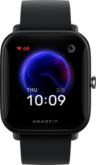 Amazfit Bip U Pro Waterproof Smartwatch with Heart Rate Monitor (Black) view 3