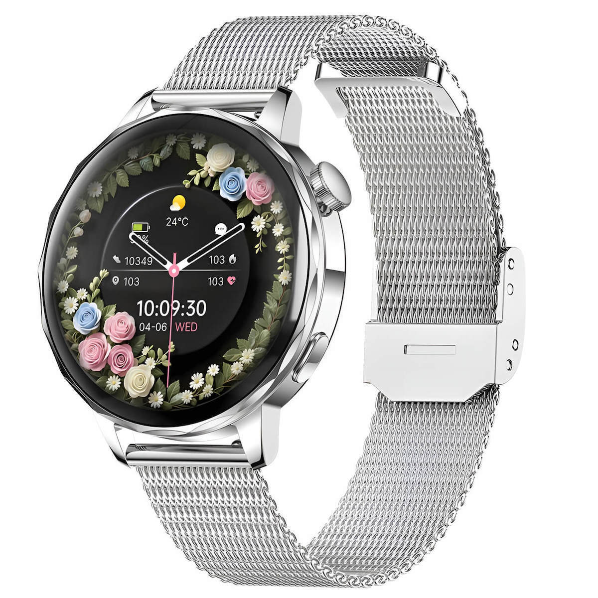 Smartwatch Microwear I220 Silver Steel view 1
