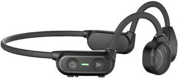 Techly ICC-SH-BONE-BLT Bone Conduction Bluetooth Handsfree Earphones Black view 1