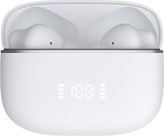 Jaym In-ear Bluetooth Handsfree Earphones White view 4