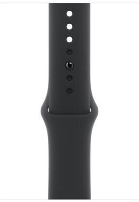 Apple Watch Series 10 Aluminium 46mm Waterproof with Heart Rate Monitor (Jet Black with Black Sport Band (S/M)) view 3