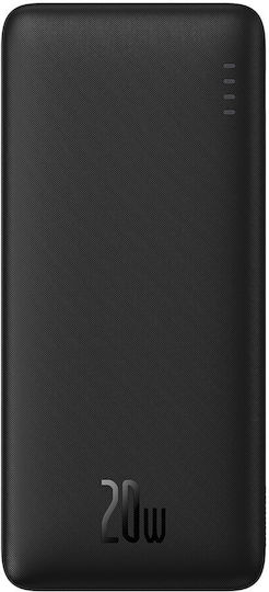 Baseus Power Bank 30000mAh 20W with 2 USB-A Ports and USB-C Port Black view 1