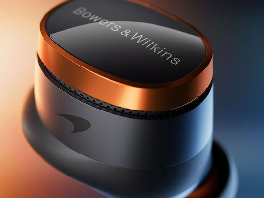 Bowers & Wilkins PI8 Mclaren ANC In-ear Bluetooth Handsfree Earphones with Sweat Resistance and Charging Case Black view 5