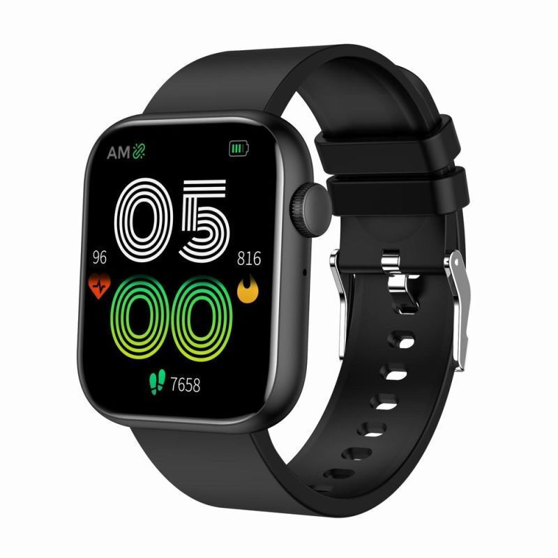 Gravity GT3-3 Smartwatch with Heart Rate Monitor Black view 2
