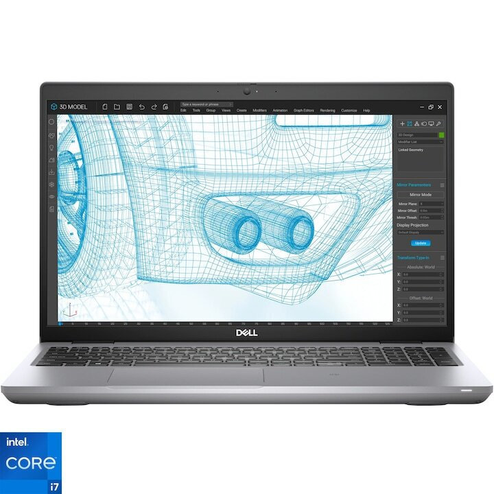 Dell Workstation Precision 3561 15.6" FHD (i7-11850H/16GB/512GB SSD/Quadro T600/W10 Pro) (US Keyboard) view 1