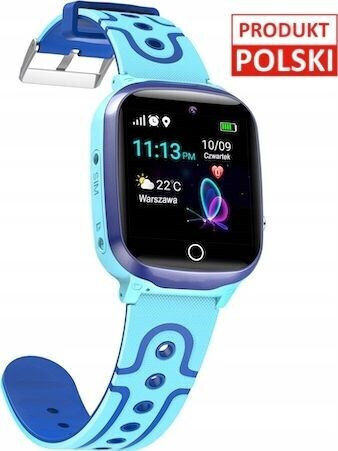 K17 Smartwatch with Heart Rate Monitor (Blue) view 4