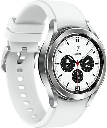 Samsung Galaxy Watch4 Classic Bluetooth Stainless Steel 42mm Waterproof with Heart Rate Monitor (Silver) view 2