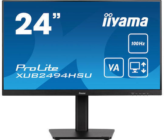 Iiyama ProLite VA Monitor 23.8" FHD 1920x1080 with Response Time 1ms GTG