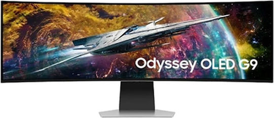 Samsung G95SC OLED HDR Curved Monitor 49" 5120x1440 240Hz with Response Time 0.03ms GTG