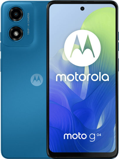 Motorola Moto G04 Dual SIM (4GB/64GB) Satin Blue view 2