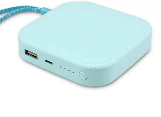 Treqa TR-953 Power Bank 6000mAh Turquoise view 1