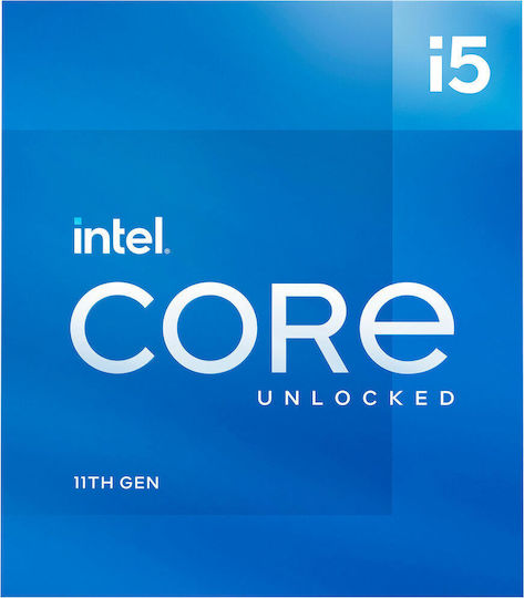 Intel Core i5-11600K 3.9GHz Processor 6 Core for Socket 1200 in Box