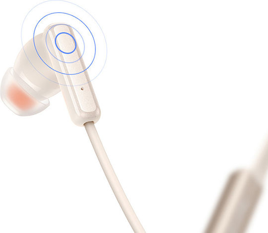 Baseus Bowie U2 Pro In-ear Bluetooth Handsfree Earphones Creamy White view 5